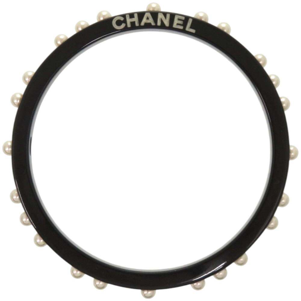 CHANEL Black Pearl Bracelet